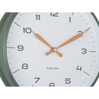 Nástenné hodiny Modern Factory Karlsson KA6056GR, 30cm